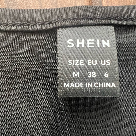 Sexy Black Lace Bodysuit size Medium New without Tags - Picture 3 of 7